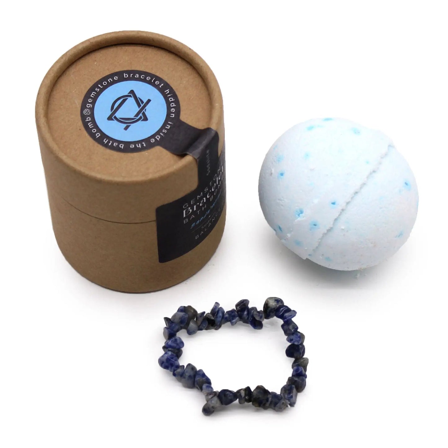Sodalite Gem Bracelet Bath Bomb by AW Dropship UK