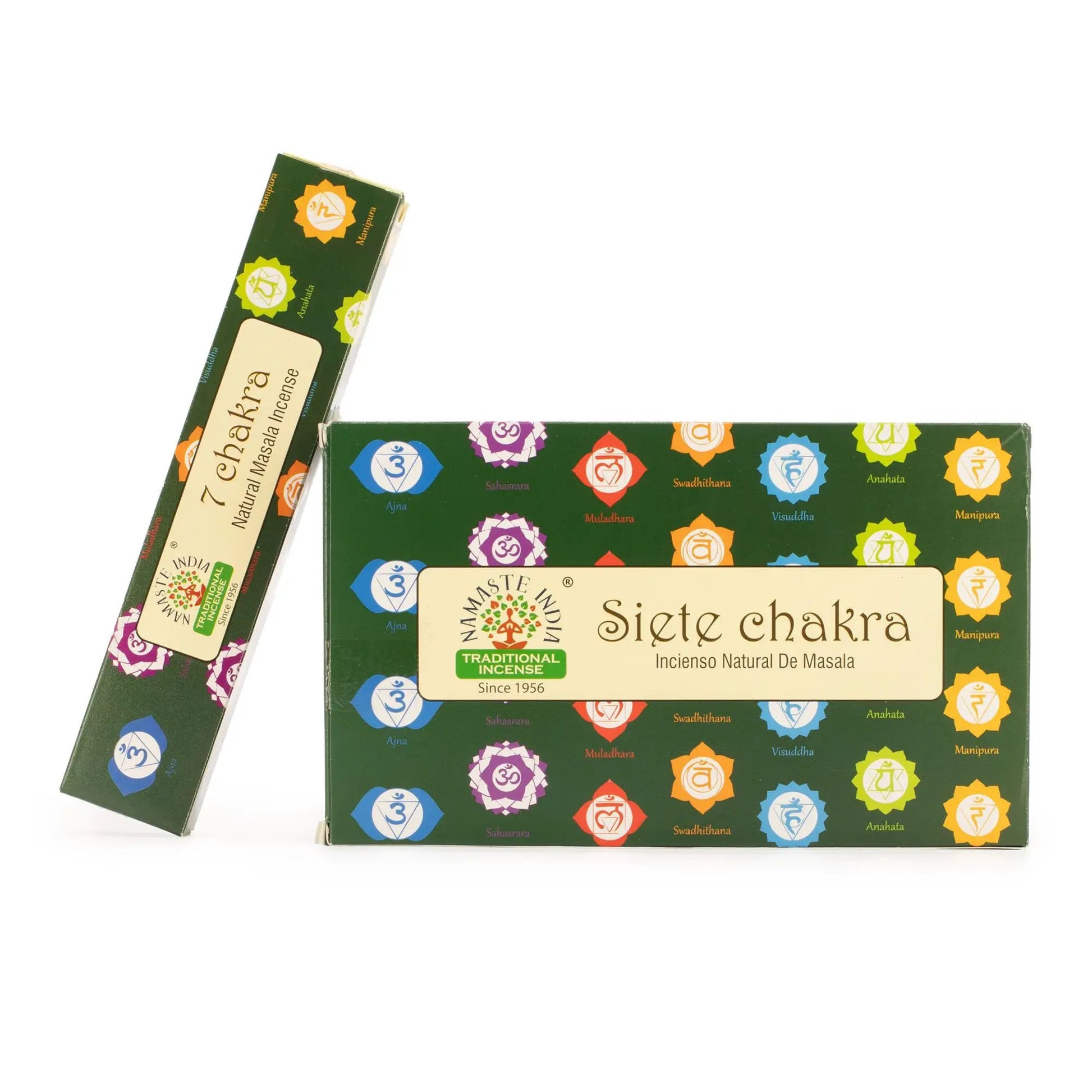 AW Dropship UK Namaste Mandala Masala Incense - 7 Chakra - Natural Namaste Masala Incense Sticks