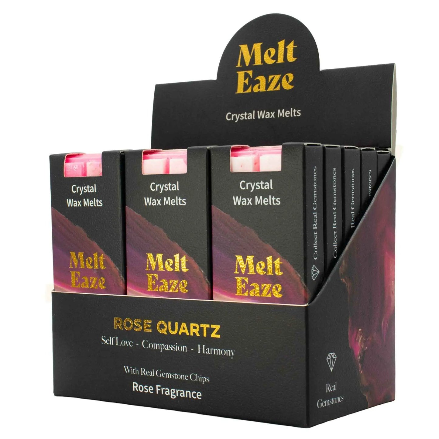 MeltEaze Wax Melts 50g - Rose Quartz Love - Rose by AW Dropship UK