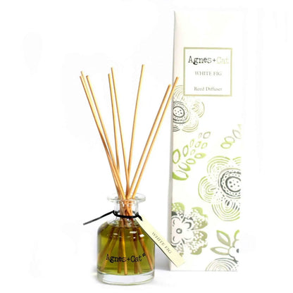 Ancient Wisdom Agnes and Cat Reed Diffusers 140ml White Fig - Everyday Bargainz