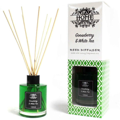 120ml Gooseberry White Tea Reed Diffuser for Refreshing Home Fragrance - Everyday Bargainz