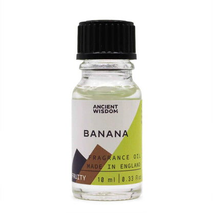 Ancient Wisdom Banana Fragrance Oil 10ml Long Lasting Tropical Scent - Everyday Bargainz