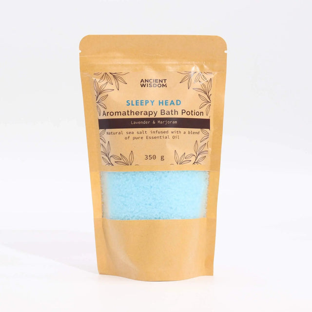 Ancient Wisdom Ancient Wisdom Sleepy Head Bath Potion 350g - Bath Salts & Soaks Aromatherapy Bath Potion 350g