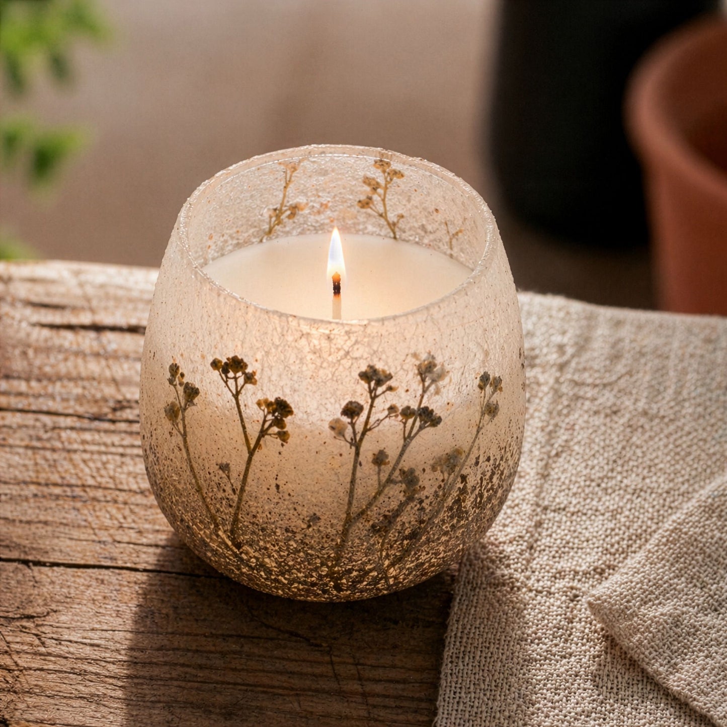 AW Dropship UK Medium Glass Jar Candles - Wildlight Woods - Glass Jar Candles