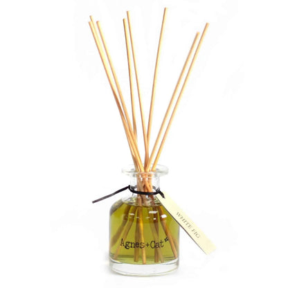 Ancient Wisdom Agnes and Cat Reed Diffusers 140ml White Fig - Everyday Bargainz