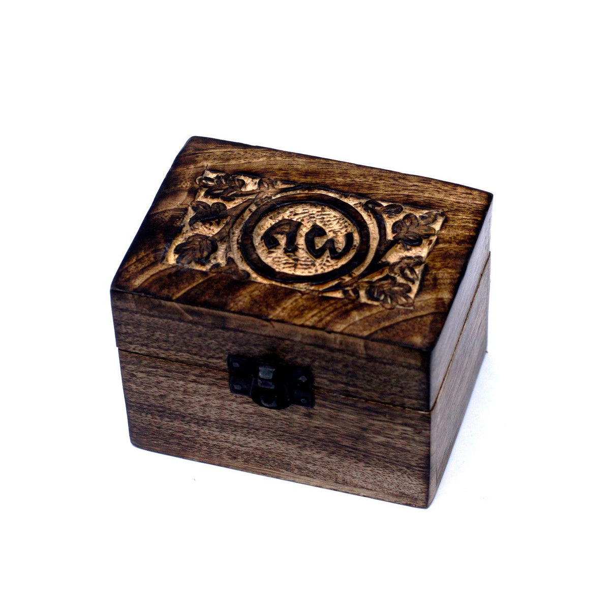 Mango Wood Aromatherapy Box - Elegant Storage for Your Essential Oils Holds 6