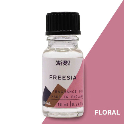Ancient Wisdom Fragrance Oils Freesia 10ml DPG Long Lasting - Everyday Bargainz