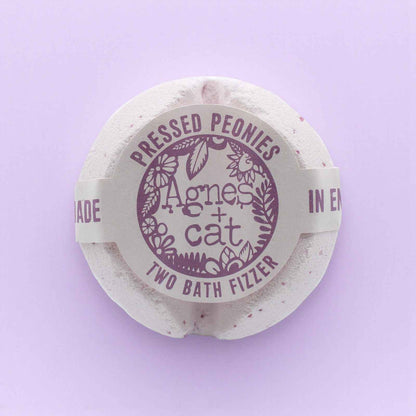 Ancient Wisdom Agnes Bath Fizzers Pressed Peonies UK Made - Everyday Bargainz