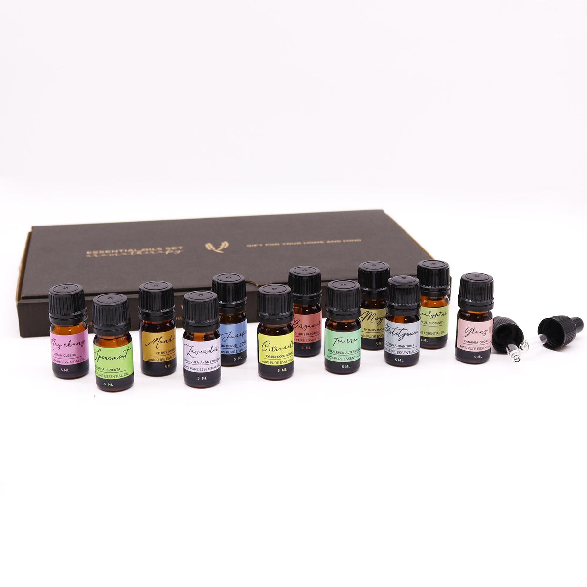 Transform Your Space with Our Aromatherapy Essential Oil Set - Experience Bliss and Serenity