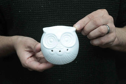 Classic White Oil Burner Short Design for Aromatherapy and Home Decor - Everyday Bargainz