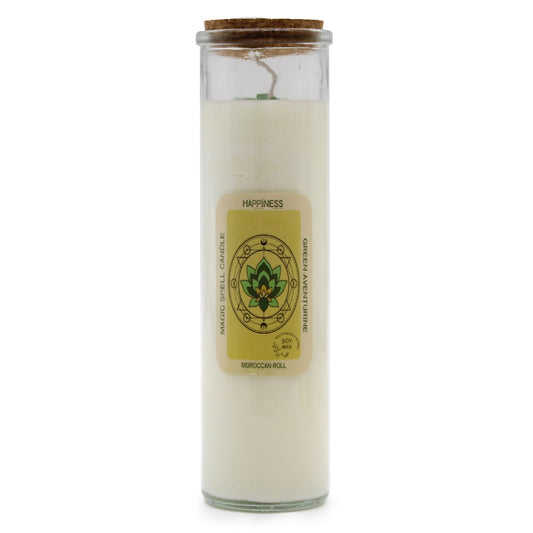 Magic Spell Candle for Happiness - Infuse Your Space with Joy and Positivity