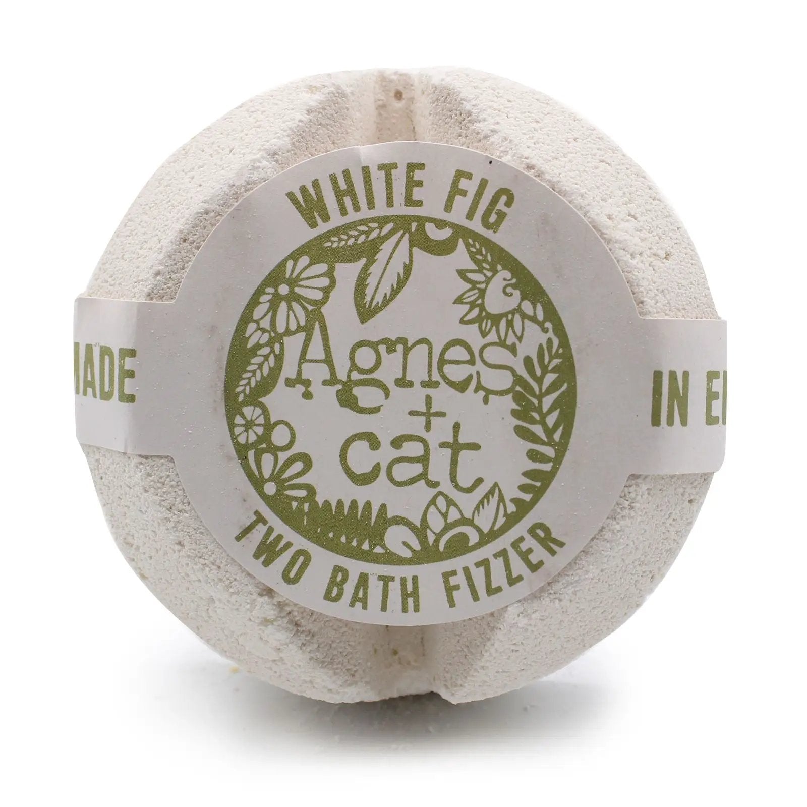 Ancient Wisdom Agnes Cat Bath Fizzer White Fig Two Bath Fizzers - Everyday Bargainz