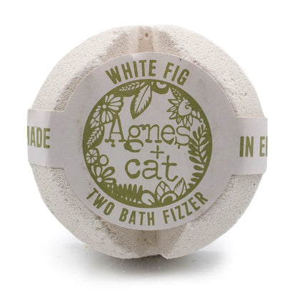 Ancient Wisdom Agnes Cat Bath Fizzer White Fig Two Bath Fizzers - Everyday Bargainz