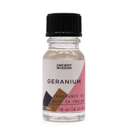 Ancient Wisdom Geranium Fragrance Oil 10ml DPG Carrier - Everyday Bargainz