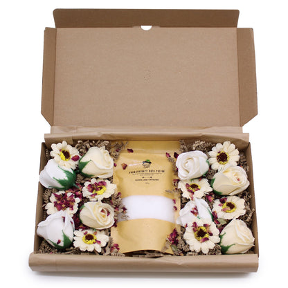 Cold and Flu Salt Soak Set - Transform Your Bath into a Relaxing Retreat