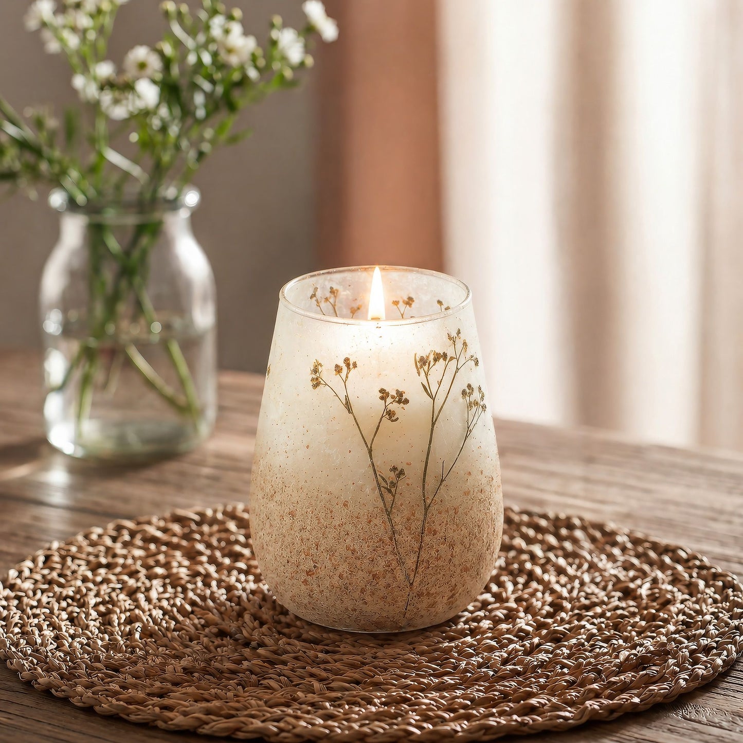 AW Dropship UK Tall Glass Jar Candles - Wildlight Woods - Glass Jar Candles