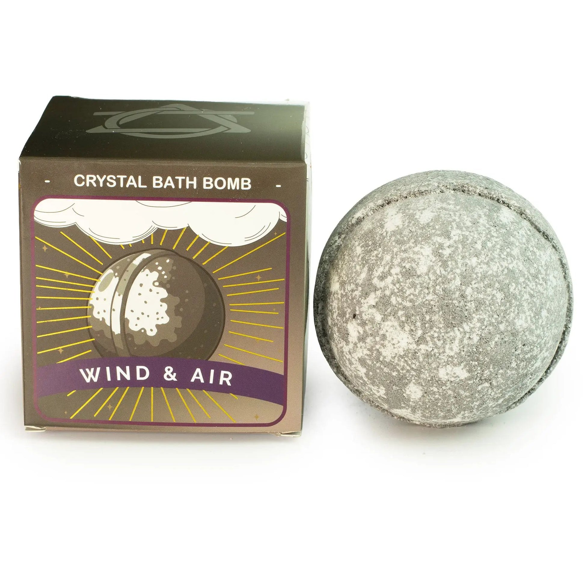 AW Dropship UK Elemental Crystal Bath Bomb - Air - Elemental Crystal Bath Bombs