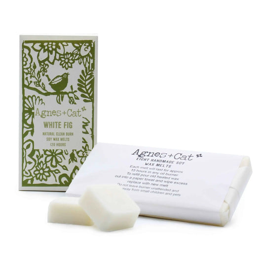 Agnes + Cat Box of 8 Wax Melts - White Fig by AW Dropship UK