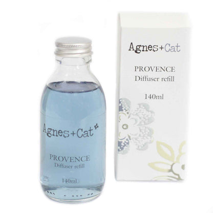 Agnes + Cat Reed Diffuser Refill - Provence 150ml for Lasting Fragrance - Everyday Bargainz