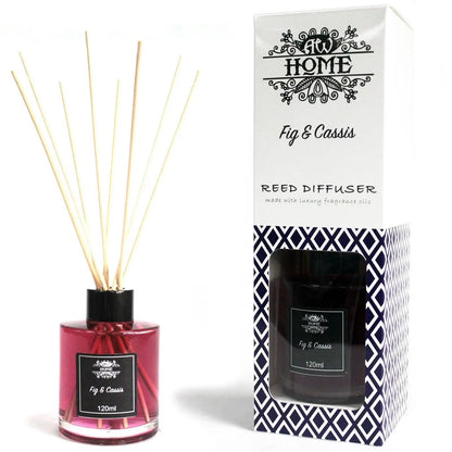 120ml Reed Diffuser Fig & Cassis for Refreshing Home Fragrance - Everyday Bargainz