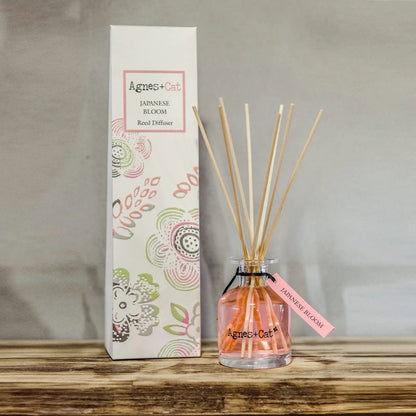 Ancient Wisdom Agnes Cat Reed Diffuser 140ml Japanese Bloom - Everyday Bargainz