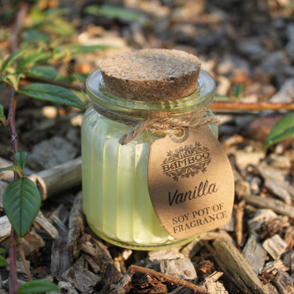 Vanilla Soy Pot of Fragrance Candles by AW Dropship UK