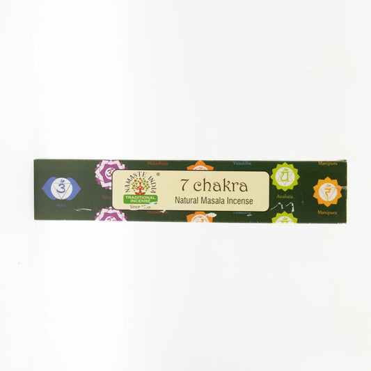 AW Dropship UK Namaste Mandala Masala Incense - 7 Chakra - Natural Namaste Masala Incense Sticks