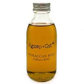 Agnes + Cat Reed Diffuser Refill - Moroccan Roll 150ml for Lasting Fragrance - Everyday Bargainz