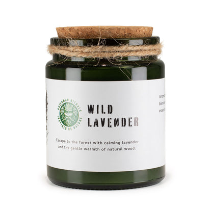 Experience Tranquility with Our Wild Lavender Soy Candle