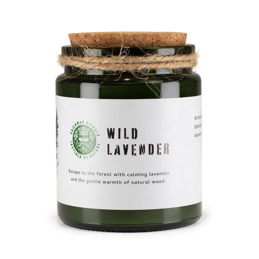 Experience Tranquility with Our Wild Lavender Soy Candle