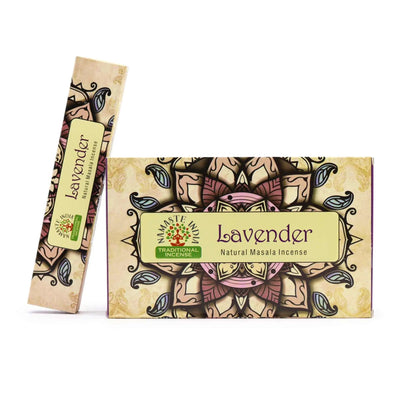 AW Dropship UK Namaste Mandala Masala Incense - Lavender - Natural Namaste Masala Incense Sticks