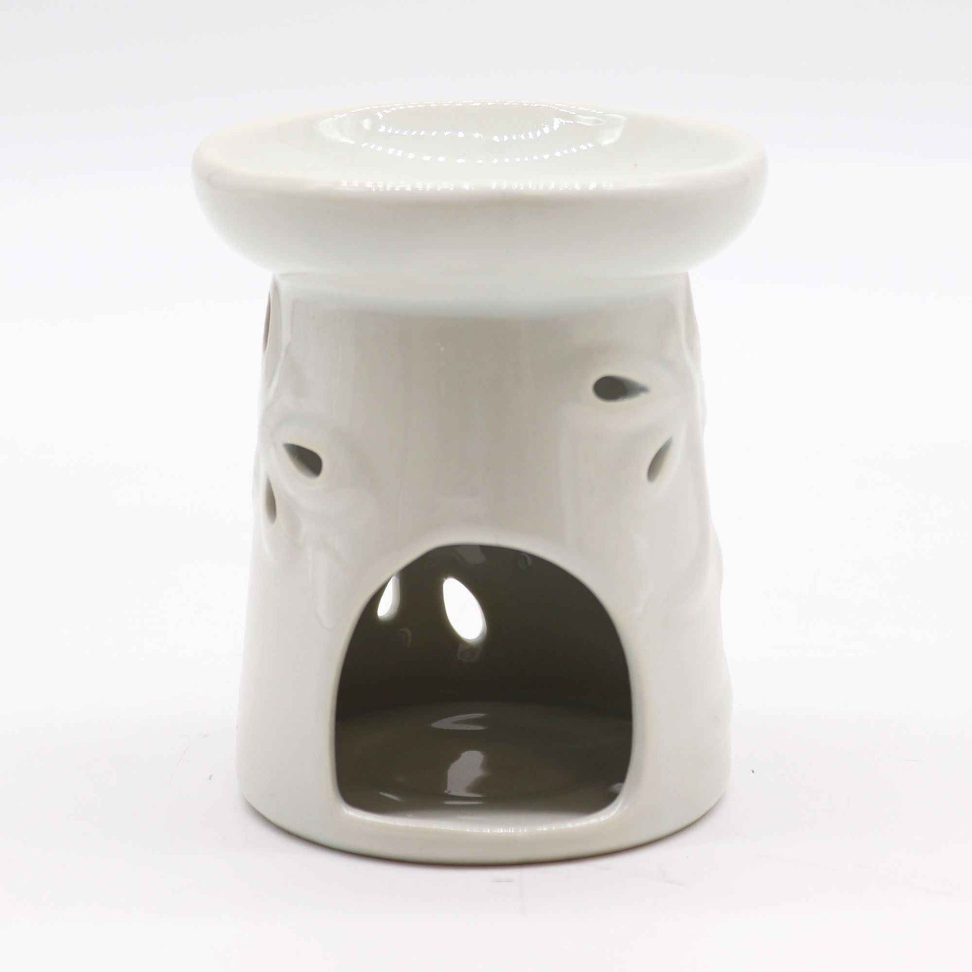 Classic White Oil Burner - Dragonfly