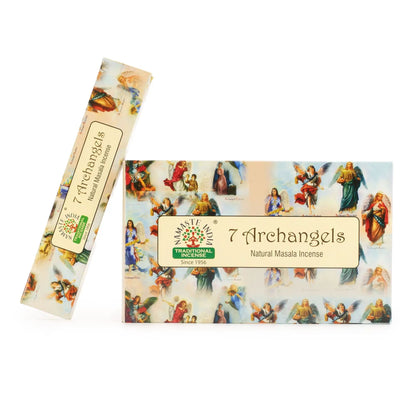 AW Dropship UK Namaste Mandala Masala Incense - 7 Archangels - Natural Namaste Masala Incense Sticks