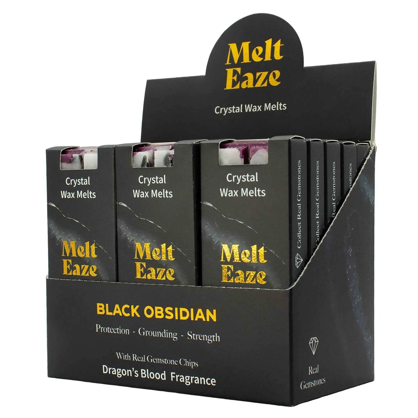 MeltEaze Wax Melts 50g - Obsidian Shield - Dragons Blood by AW Dropship UK