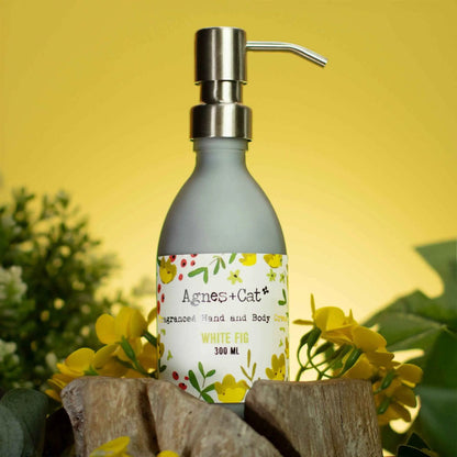 Ancient Wisdom Agnes + Cat White Fig Hand & Body Cream - Nourishing, Fast-Absorbing, Vegan & Cruelty-Free 300ml - Hand Creams Agnes + Cat Hand and Body Creams
