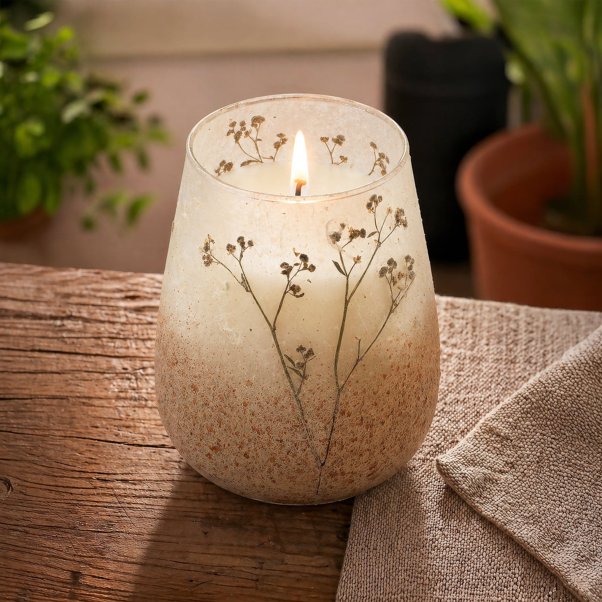AW Dropship UK Tall Glass Jar Candles - Wildlight Woods - Glass Jar Candles