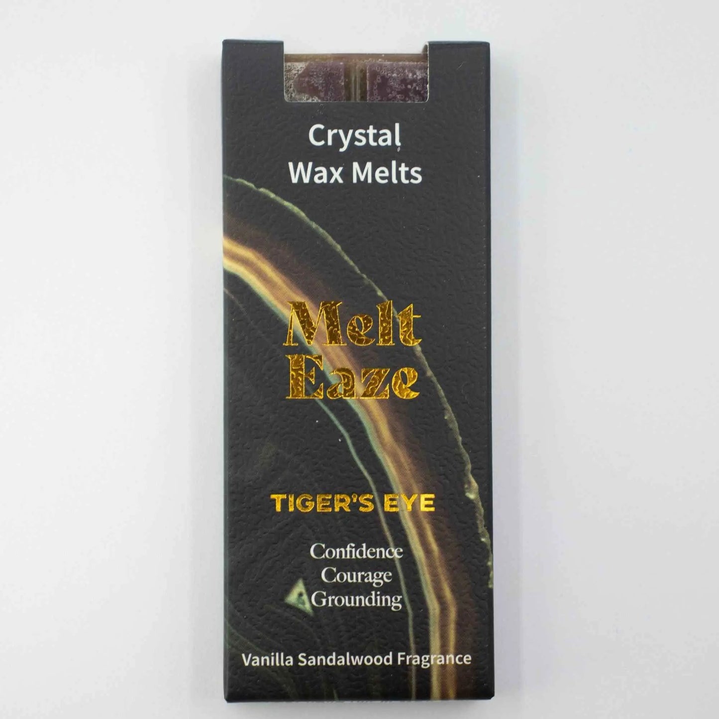 MeltEaze Wax Melts 50g - Tigereye Strength - Vanilla Sandalwood by AW Dropship UK
