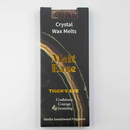 MeltEaze Crystal Wax Melts 50g Tigereye Vanilla Sandalwood - Everyday Bargainz