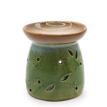 Classic Oil Burner - Assorted Colours for Aromatherapy - Everyday Bargainz