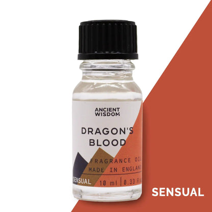 Ancient Wisdom Dragon's Blood Fragrance Oil 10ml Room Scent - Everyday Bargainz