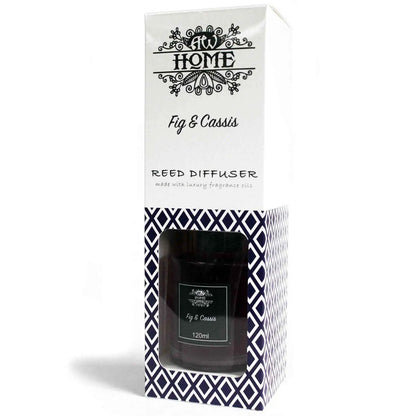 120ml Reed Diffuser Fig & Cassis for Refreshing Home Fragrance - Everyday Bargainz