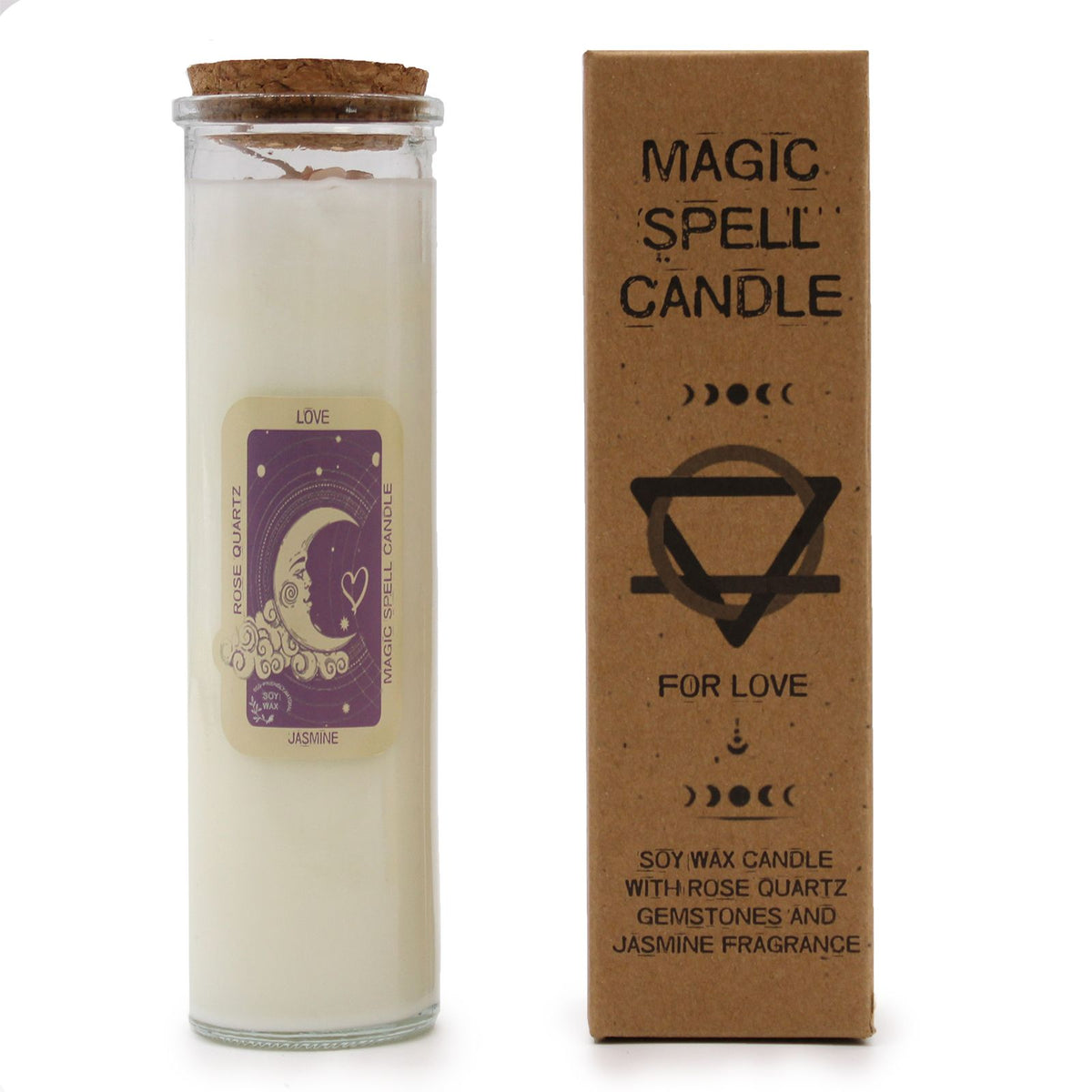 Enchanting Love Spell Candle - Attract Romance and Raise Your Vibration