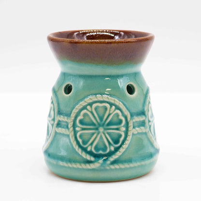 Classic Turquoise Spa Burner for Relaxation and Aromatherapy - Everyday Bargainz