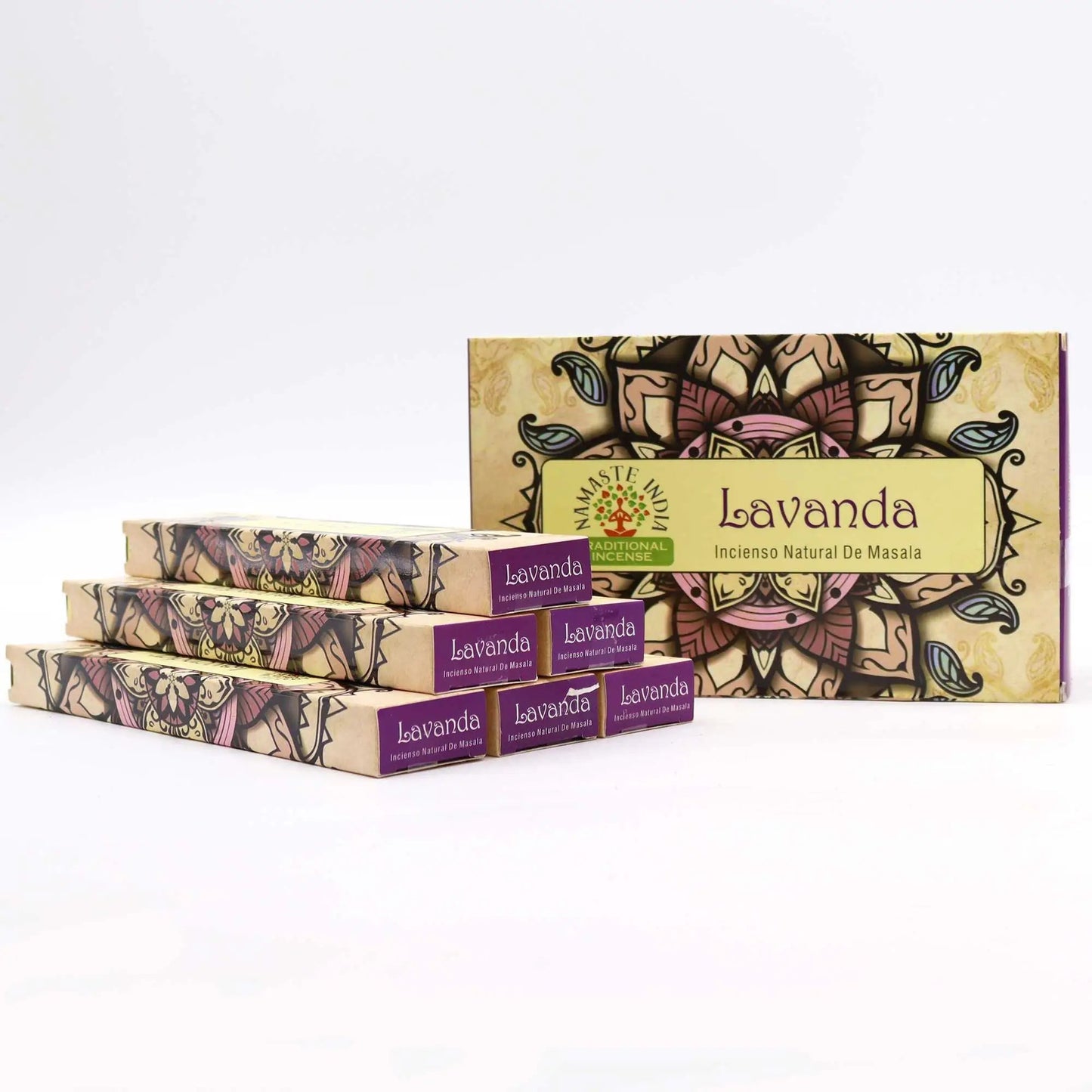 AW Dropship UK Namaste Mandala Masala Incense - Lavender - Natural Namaste Masala Incense Sticks