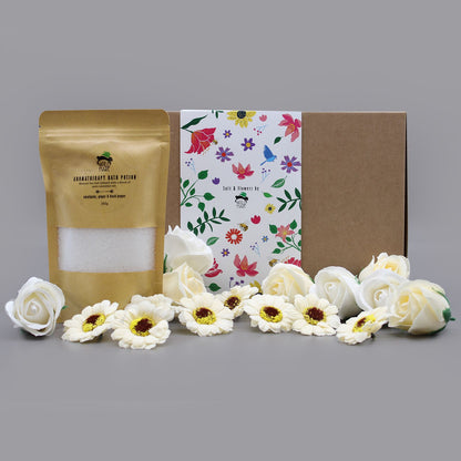 Cold and Flu Salt Soak Set - Transform Your Bath into a Relaxing Retreat