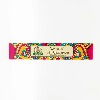 AW Dropship UK Namaste Mandala Masala Incense - Sandal with Cinnamon - Natural Namaste Masala Incense Sticks