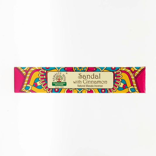 AW Dropship UK Namaste Mandala Masala Incense - Sandal with Cinnamon - Natural Namaste Masala Incense Sticks