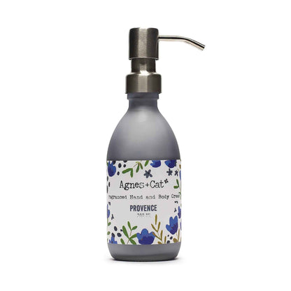 Agnes + Cat Provence Hand & Body Cream - Soft Floral Scent, Everyday Hydration, Fast-Absorbing Formula.