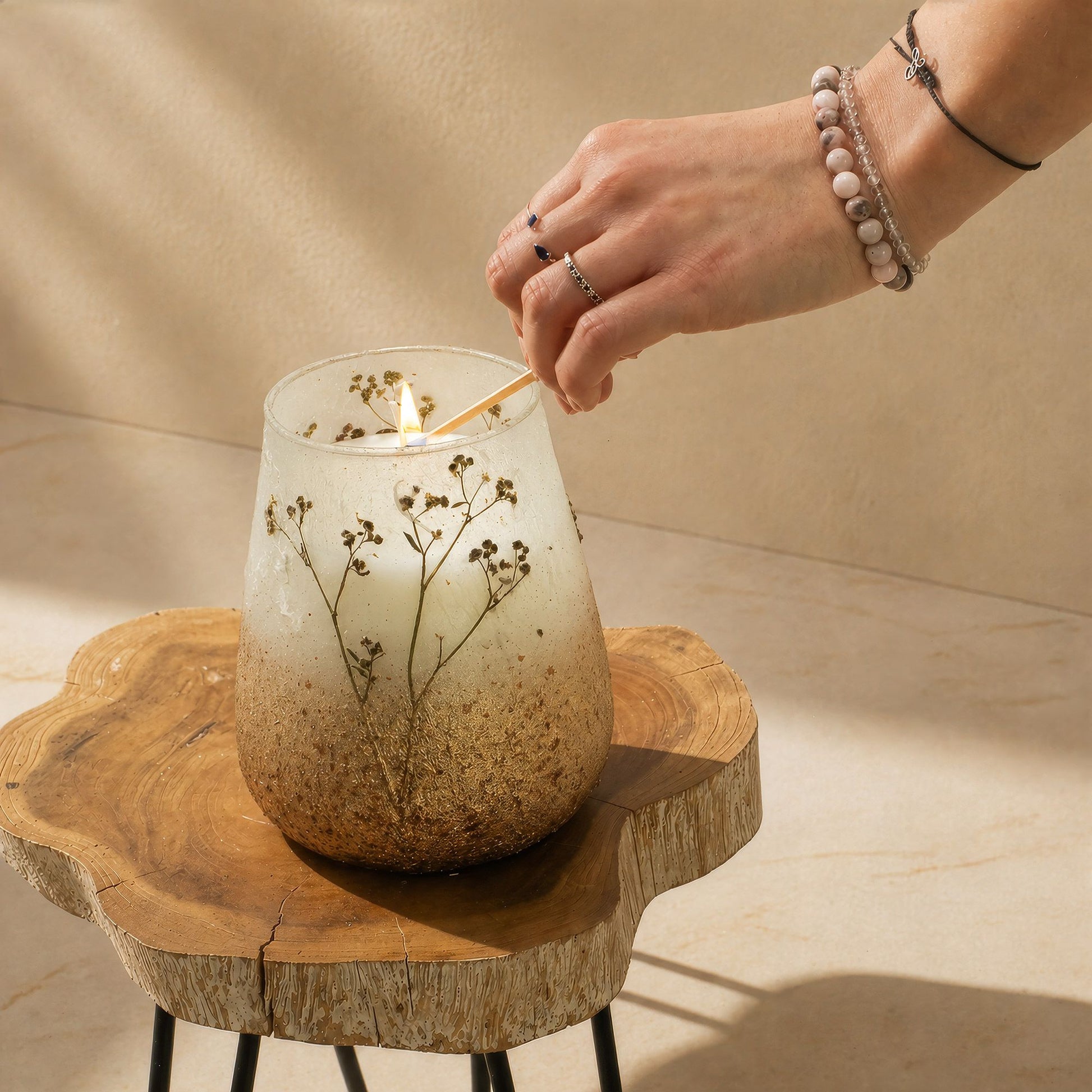 AW Dropship UK Tall Glass Jar Candles - Wildlight Woods - Glass Jar Candles