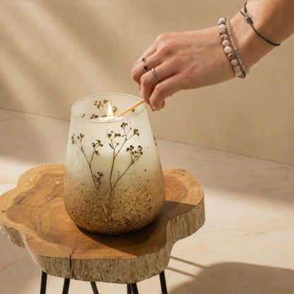 AW Dropship UK Tall Glass Jar Candles - Wildlight Woods - Glass Jar Candles